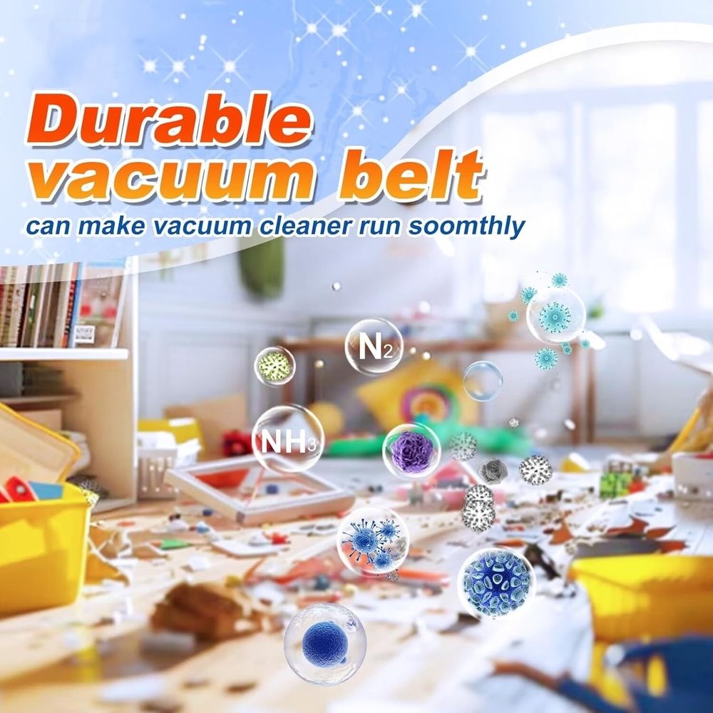 6  Replacement Vacuum Belt for  1-720410 001 for Royal Style 4 & 5 Vacuum Cleaner Models