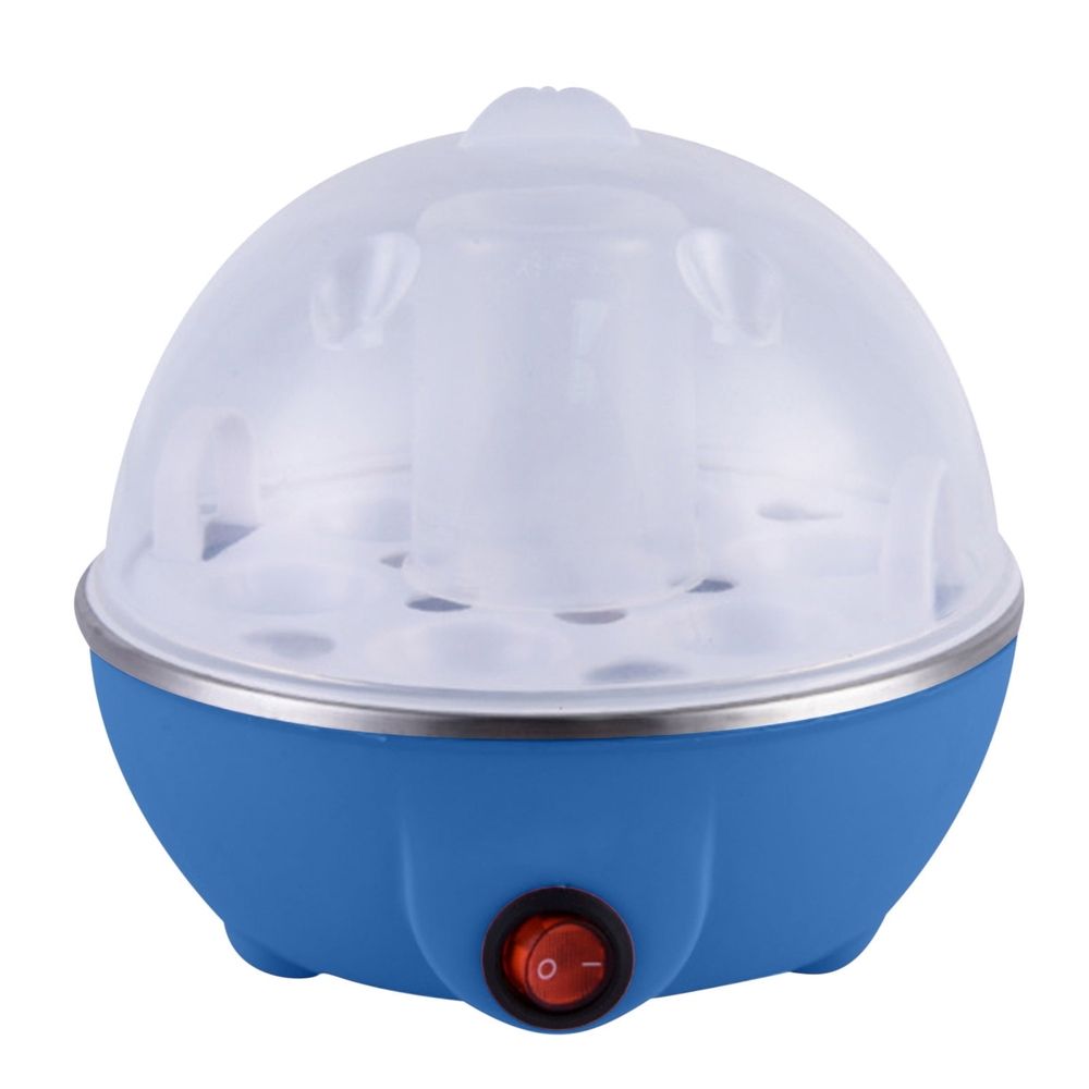 Electric Egg Cooker Multifunction Steam Boiler Automatic Shut Off Portable Steamer for Hard Soft Poached Eggs Omelets with 7 Egg Capacity 350W ABS Stainless Steel