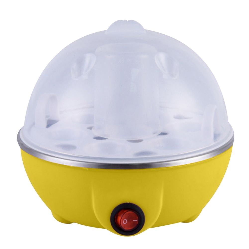 Electric Egg Cooker Multifunction Steam Boiler Automatic Shut Off Portable Steamer for Hard Soft Poached Eggs Omelets with 7 Egg Capacity 350W ABS Stainless Steel