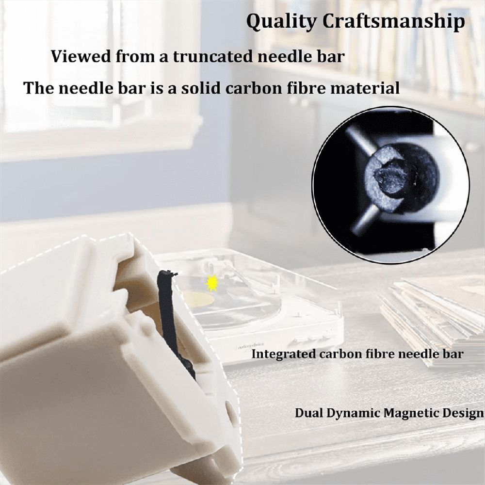 2Pcs Replace Stylus ATN3600L Vinyl Record Player Needle for AT-LP60