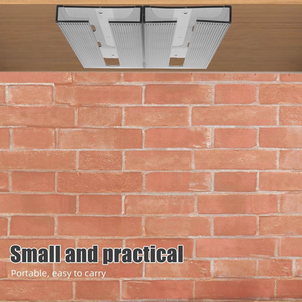2Pcs Under Shelf Stemware Storage Rack Plastic Glassware Drying Organizer for Home Kitchen Grey