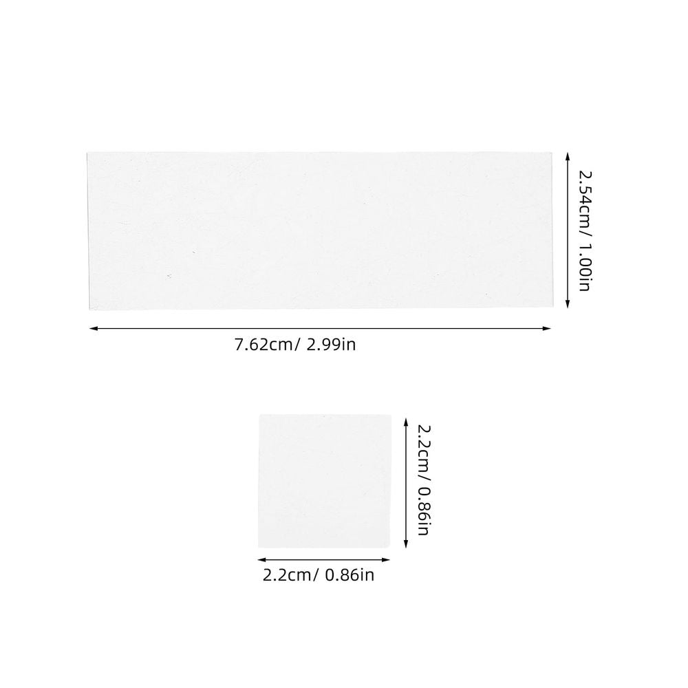 1Set Clear Glass Slides and Cover Slips for Microscopy Laboratory Applications