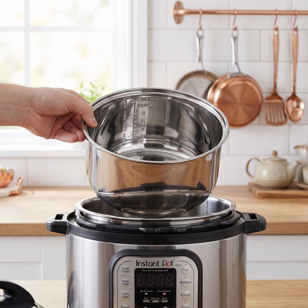 Plated Stainless Steel Inner Pot for Rice Cooker, and Versatile Cooking Accessory