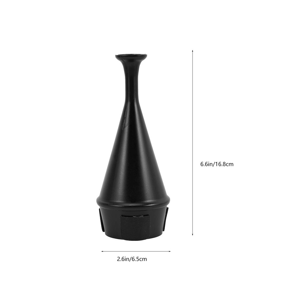 Practice Trumpet Mute Black ABS Material Lightweight and Easy to Use