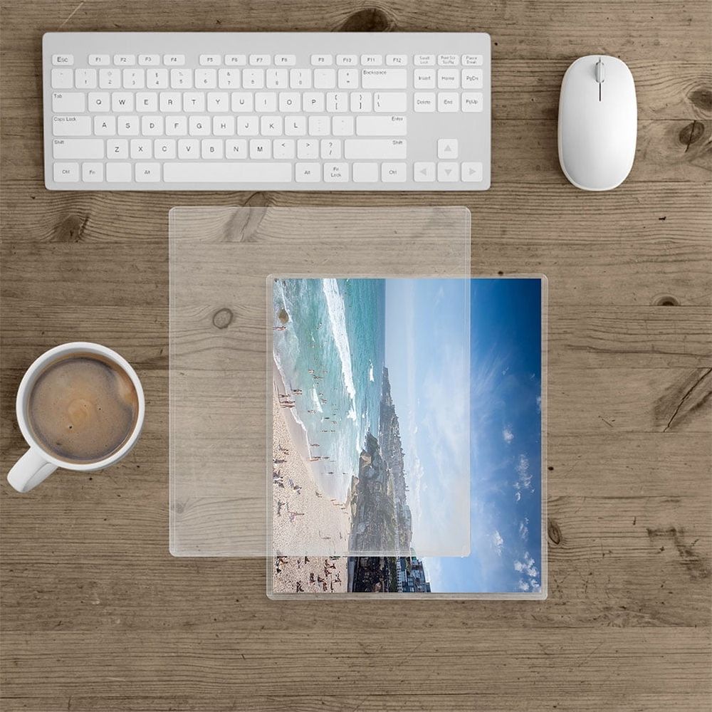8Pcs Clear Plastic Card Sleeves Flexible Photo Sleeve Protectors for Home and Studio
