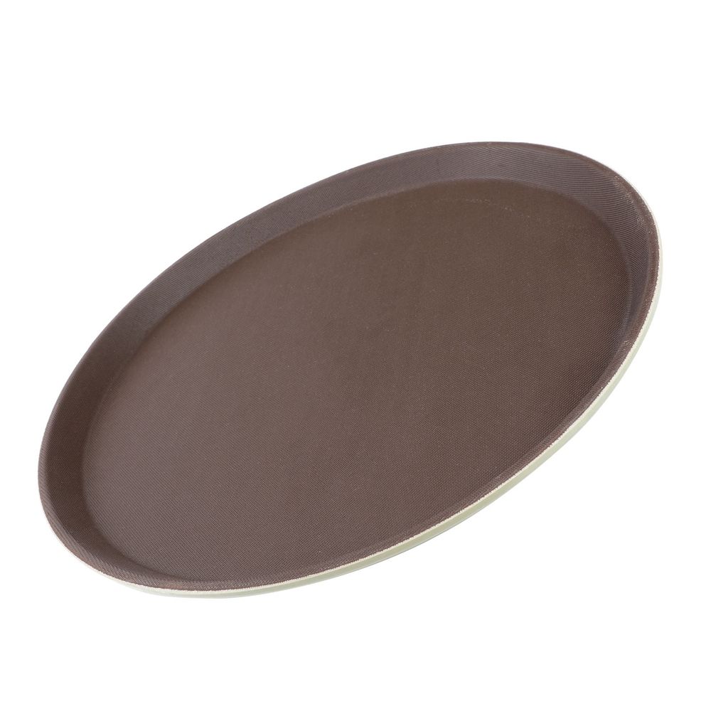 Brown mine Food Serving Tray for Hotels Simple and Elegant