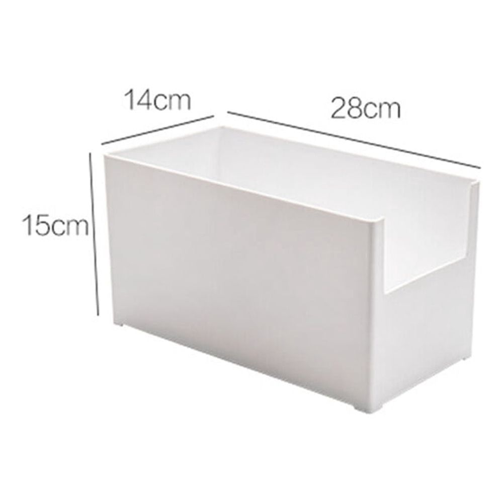 Cabinet Organizer White Plastic Chopstick Holder for Kitchen Use
