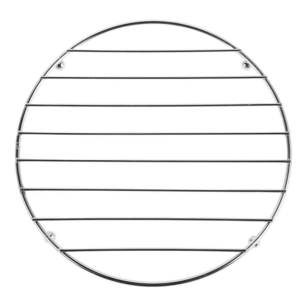 Multi-Purpose Round Stainless Steel Baking Rack for Oven Cooking and Hot Pot Stand