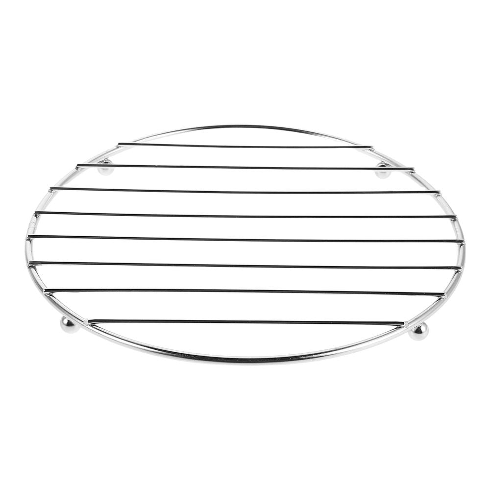 Multi-Purpose Round Stainless Steel Baking Rack for Oven Cooking and Hot Pot Stand