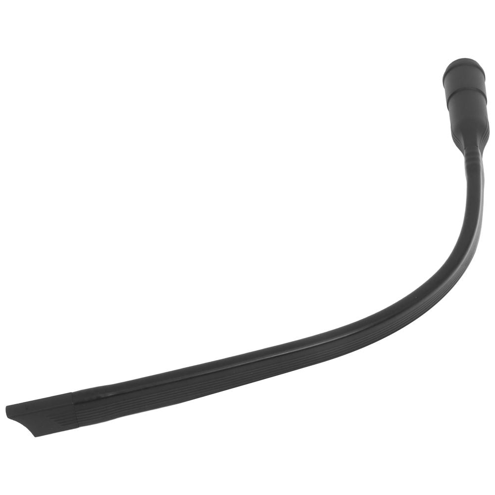 Flexible PVC Vacuum Nozzle Replacement with Extended Design for Narrow Gaps, Black