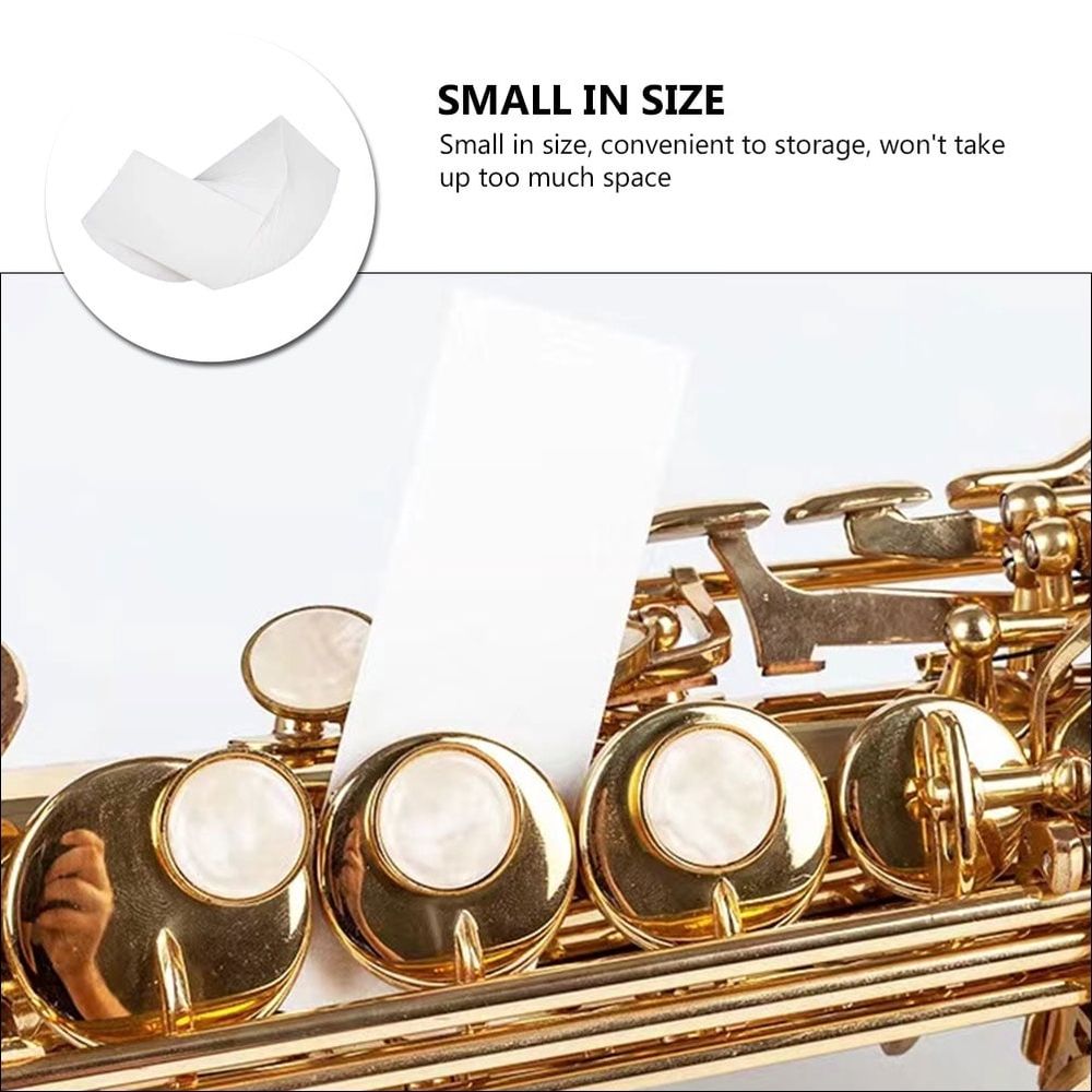 100Pcs White Absorbent Paper for Instrument Cleaning and Maintenance Accessories