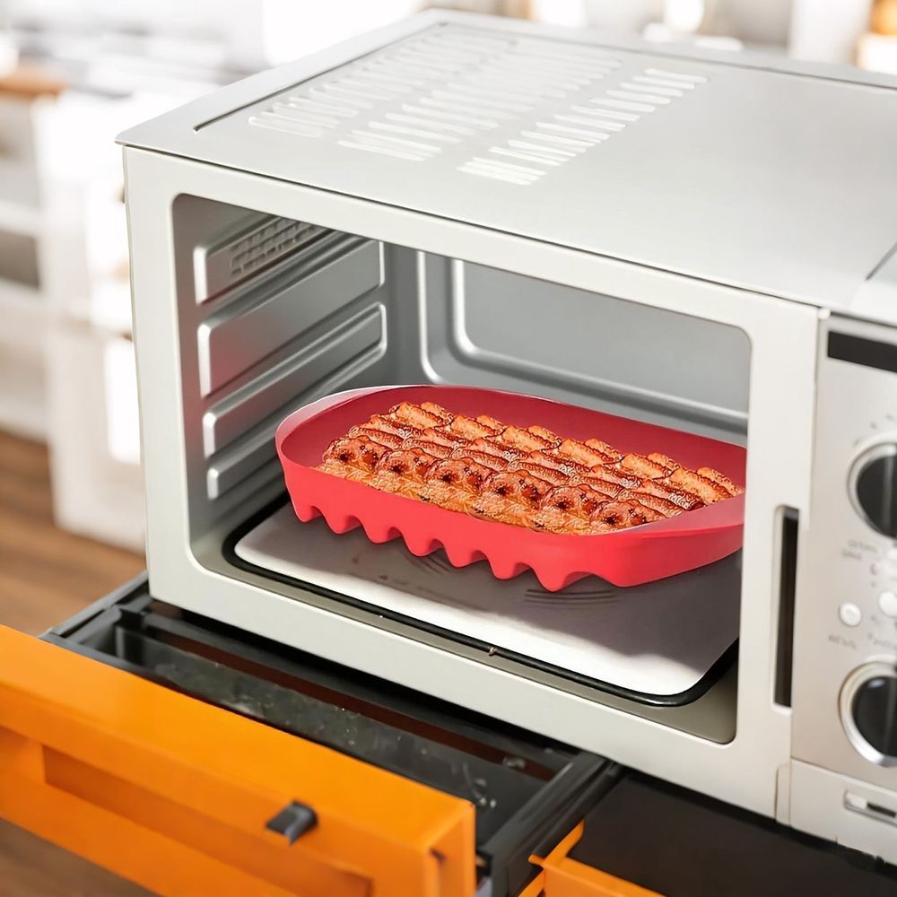 Microwave Tray With Lid Splatter Cooking Dishwasher Bakeware For Easy Making Kitchen Non Stick Pizza Pans Small round Tray for Oven Baking Pans Non Stainless Steel Cookie Sheet Cooking Stones for