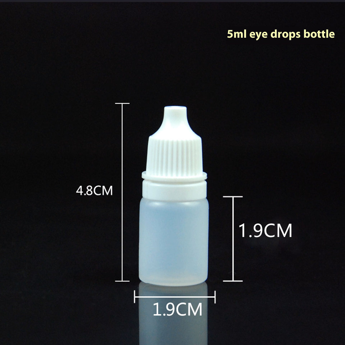 10 PCS Empty Plastic Squeezable Dropper Bottle Portable Empty Squeezable Dropper Bottle Container