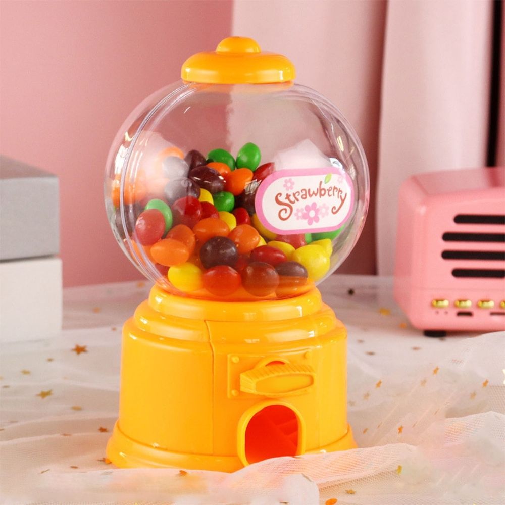 Dispenser Candy Dispenser,Plastic Candy Machine,3.34'x5.7' Twisting Box Candy Dispenser,Desktop Candy Dispenser Creative Snack Storage Toy,For Wedding Bridal Birthday Candy Jars Decor(Green2)