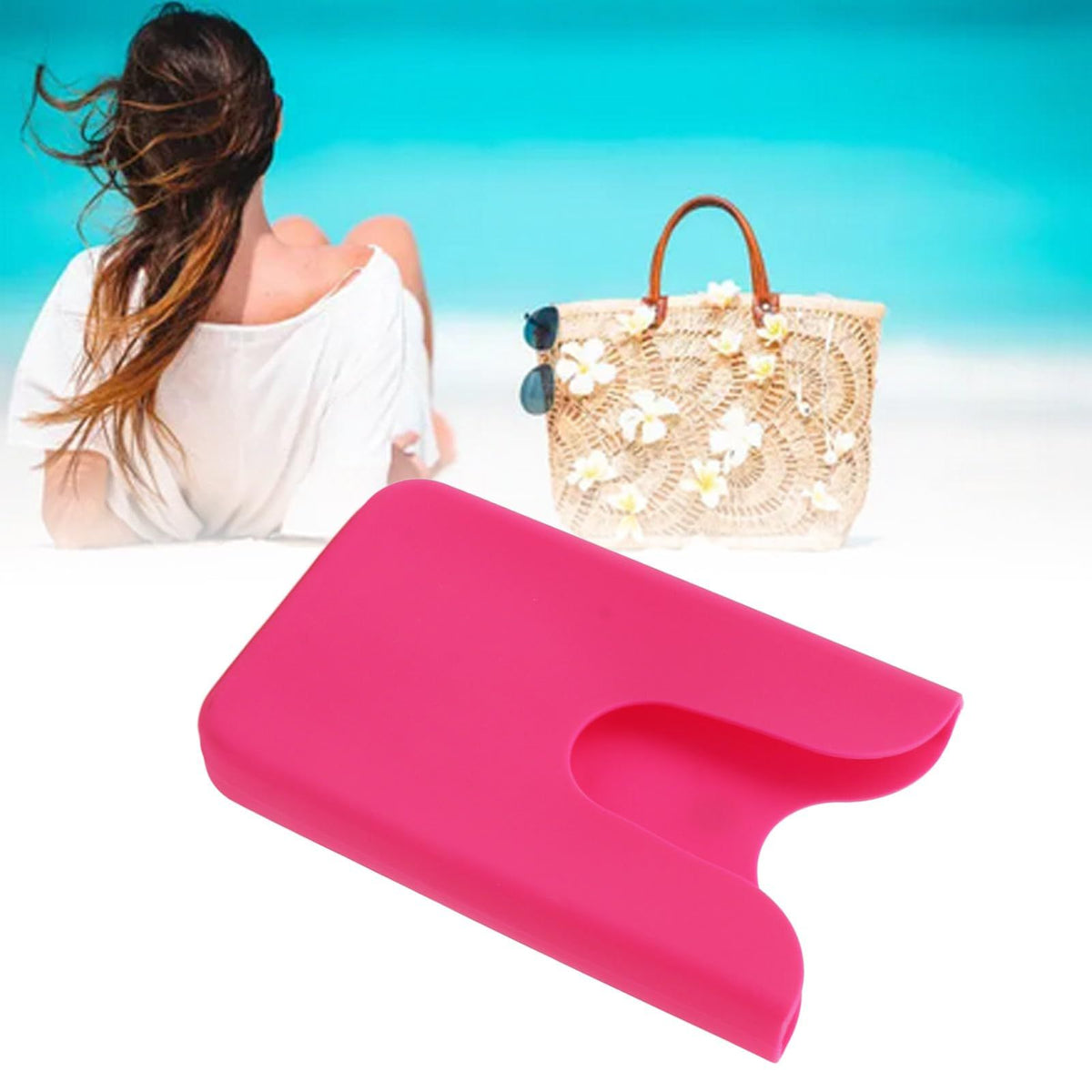 Beach Bag Phone Holder