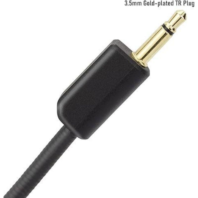 Beach Replacement Mic - 3.5mm microphone Detachable Microphone Boom Replacement parts for microphones（1 pcs）
