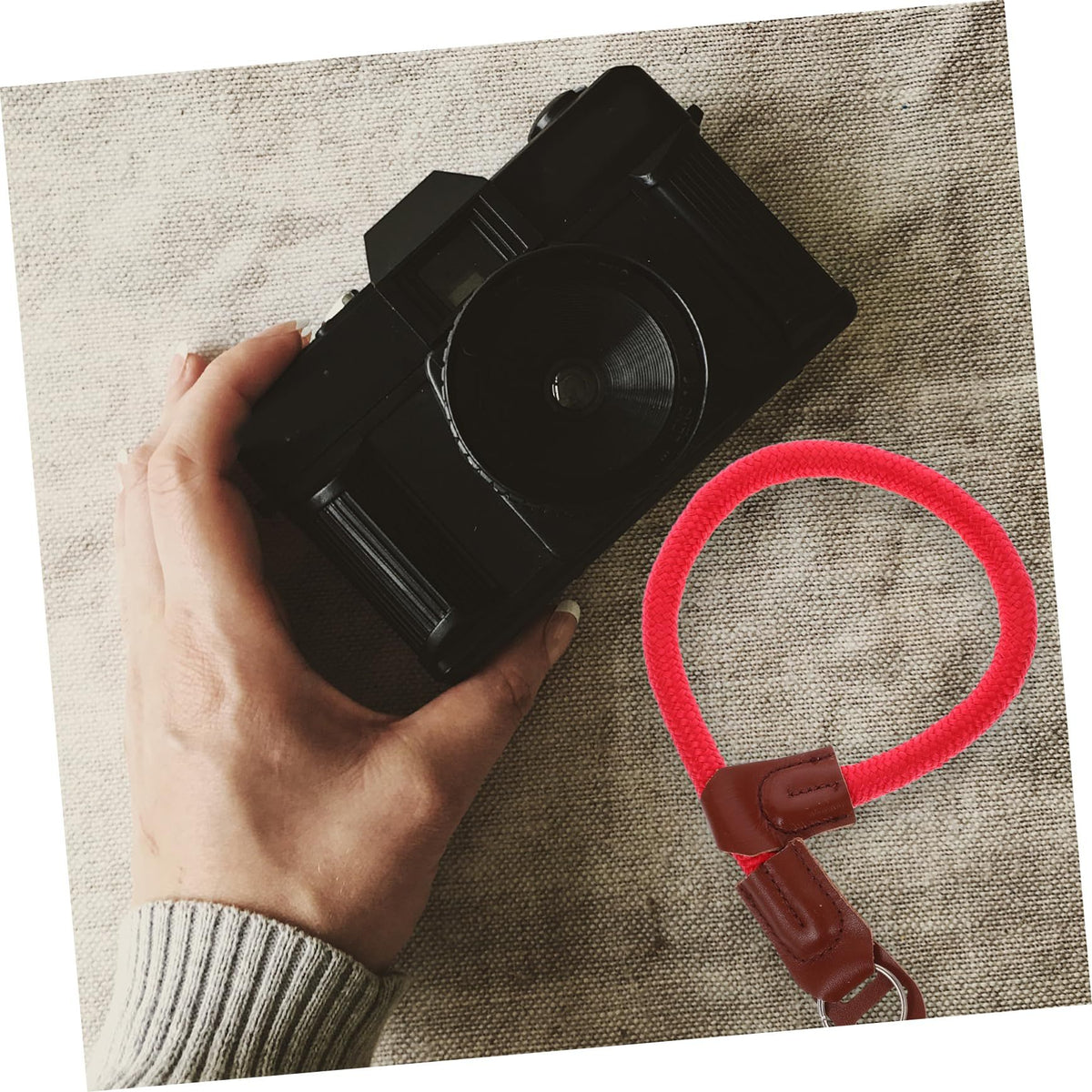 pure cotton climbing rope camera hand strap for hiking hand strap micro single camera wrist strap for