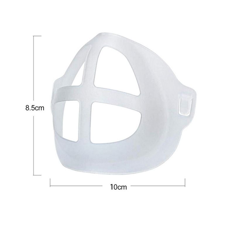 Cool Protection Stand - 3D Mask Bracket - Face Mask Inner Support Frame - Plastic Brackets - More Space for Comfortable Breathing