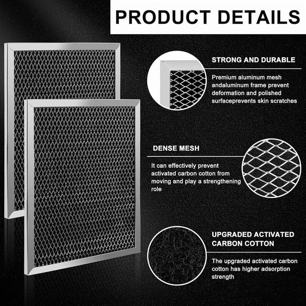 2PCS Replacement Filter  ,41F Range Hood Filter 10.5in X 8.75in for Stove Vent Fan