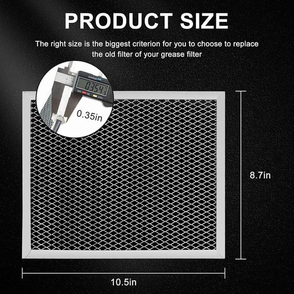 2PCS Replacement Filter  ,41F Range Hood Filter 10.5in X 8.75in for Stove Vent Fan