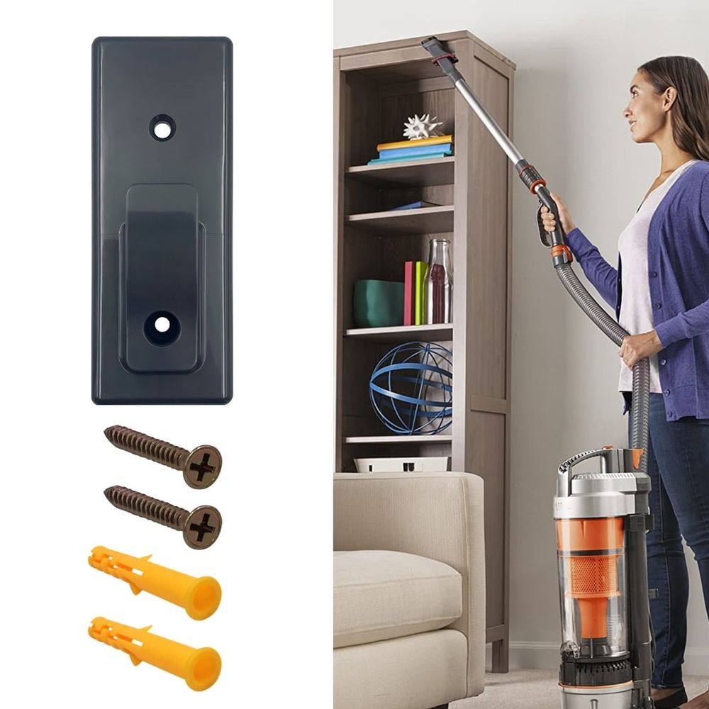 Convenient Wall Mount Hanger Hook Set Plastic Vacuum Bracket ABS Texture Suitable for Various Vacuum Cleaners Models
