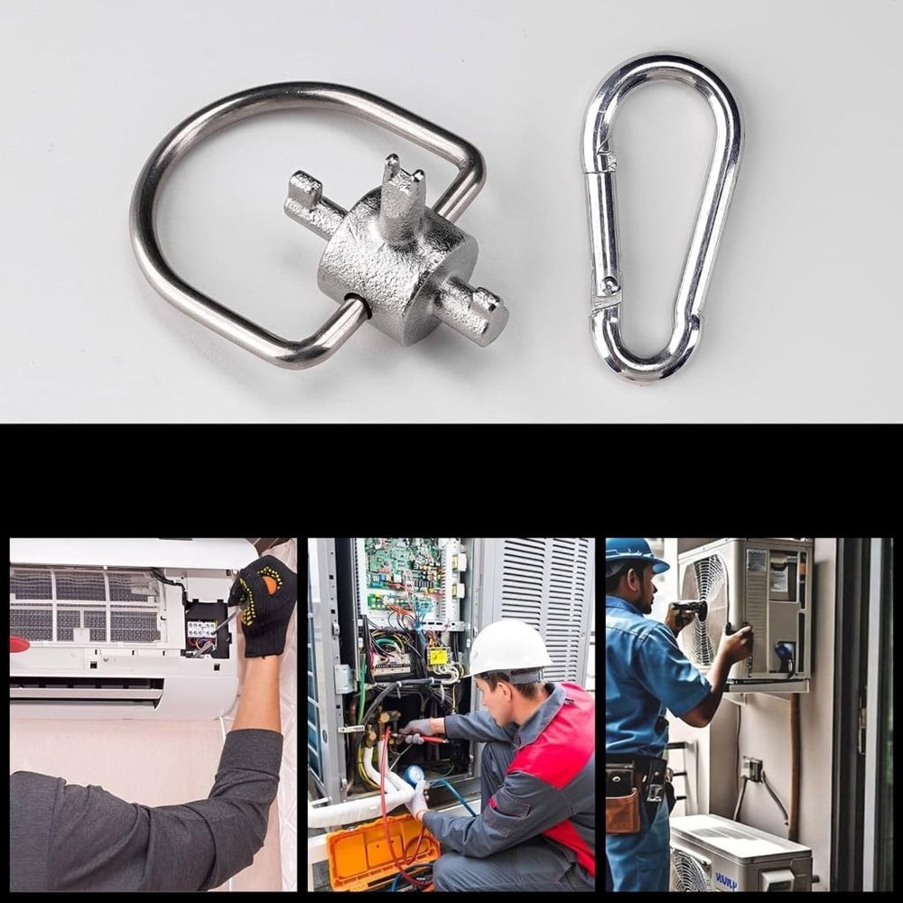 Air Conditioning Key Tool for 410A and R22 Refrigerants Tamper Resistant Caps Air Conditioning Repair and Maintenance