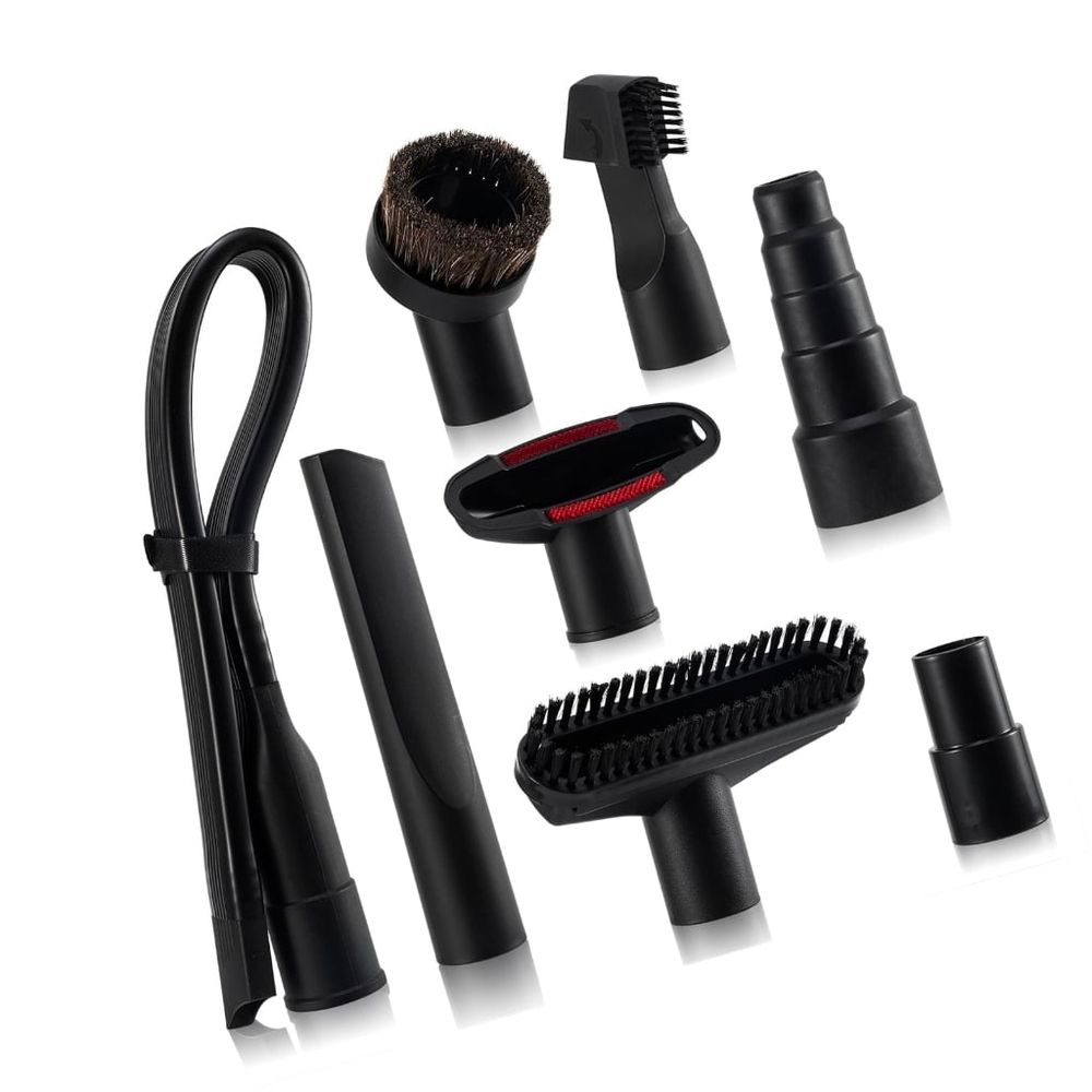 8 Pack Upholstery Nozzle Vacuum Cleaner Gaps Nozzle Vacuum Cleaner Accessories Kit Suitable for Various Cleaning Needs