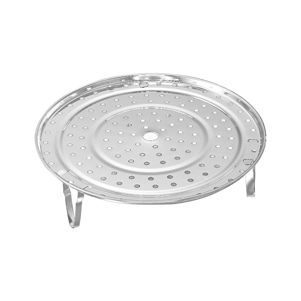 Round Stainless Steel Steamer Rack Insert Tray Kitchen Cookware For Vegetables Seafood Dumpling Home