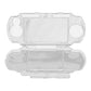 Protective Case Stylish Prevent Slipping Shockproof Transparent Protective Shell with Movie Bracket for PSP