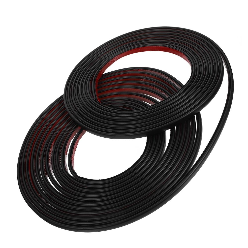 Soundproofing Seal Strip 1000x1x0.6CM Anti-Theft Weatherproof Door Insulation