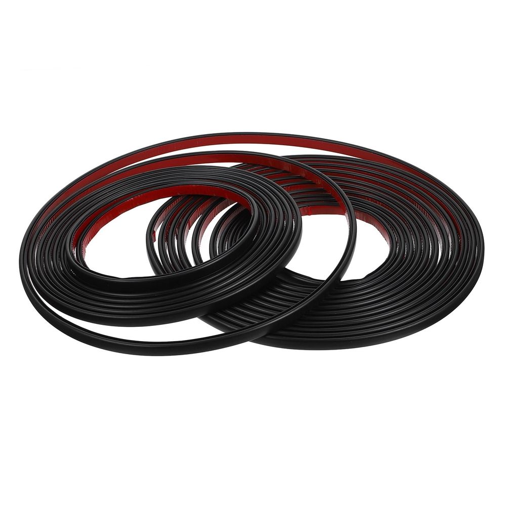 Soundproofing Seal Strip 1000x1x0.6CM Anti-Theft Weatherproof Door Insulation