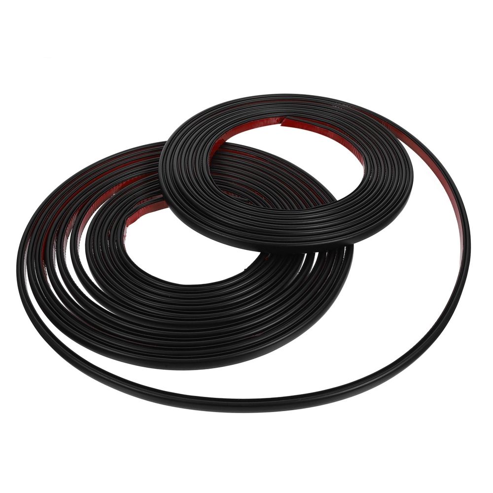 Soundproofing Seal Strip 1000x1x0.6CM Anti-Theft Weatherproof Door Insulation