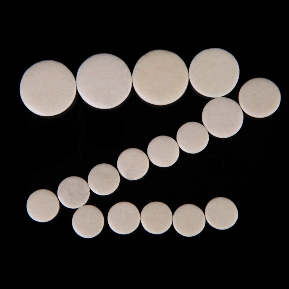 clarinet pad replacement 17pcs Clarinet Pads Replacement Exquisite Wind Instrument