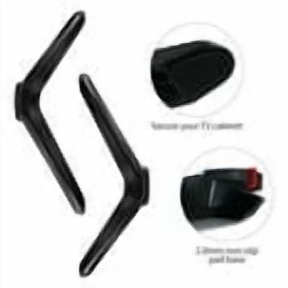 2Pcs Stable TV Bracket Stand with Non Slip Base for Tabletop TV Mounting