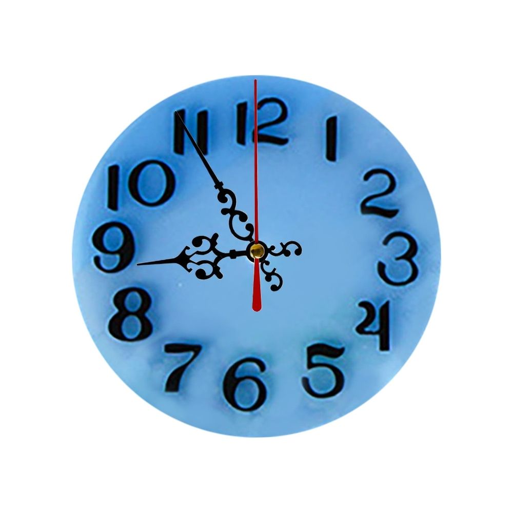 Resin Molds Epoxy Mould 2 Clock Ornaments Silicone Mould Mirror Resin