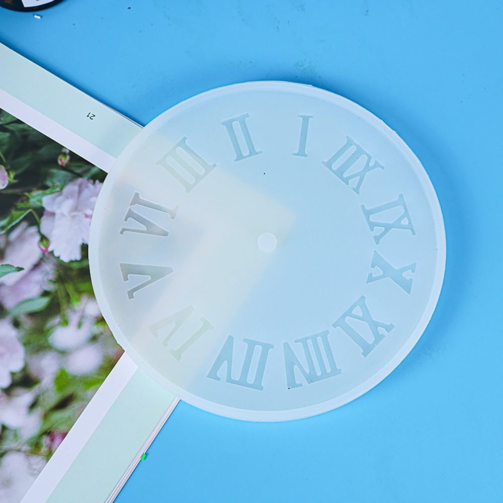 Resin Molds Epoxy Mould 2 Clock Ornaments Silicone Mould Mirror Resin