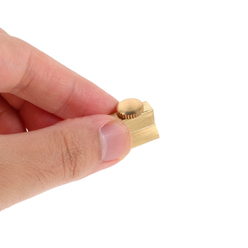 2Pcs Brass Flute Adjustment Screws with Wear Resistant Copper for Stable Tuning