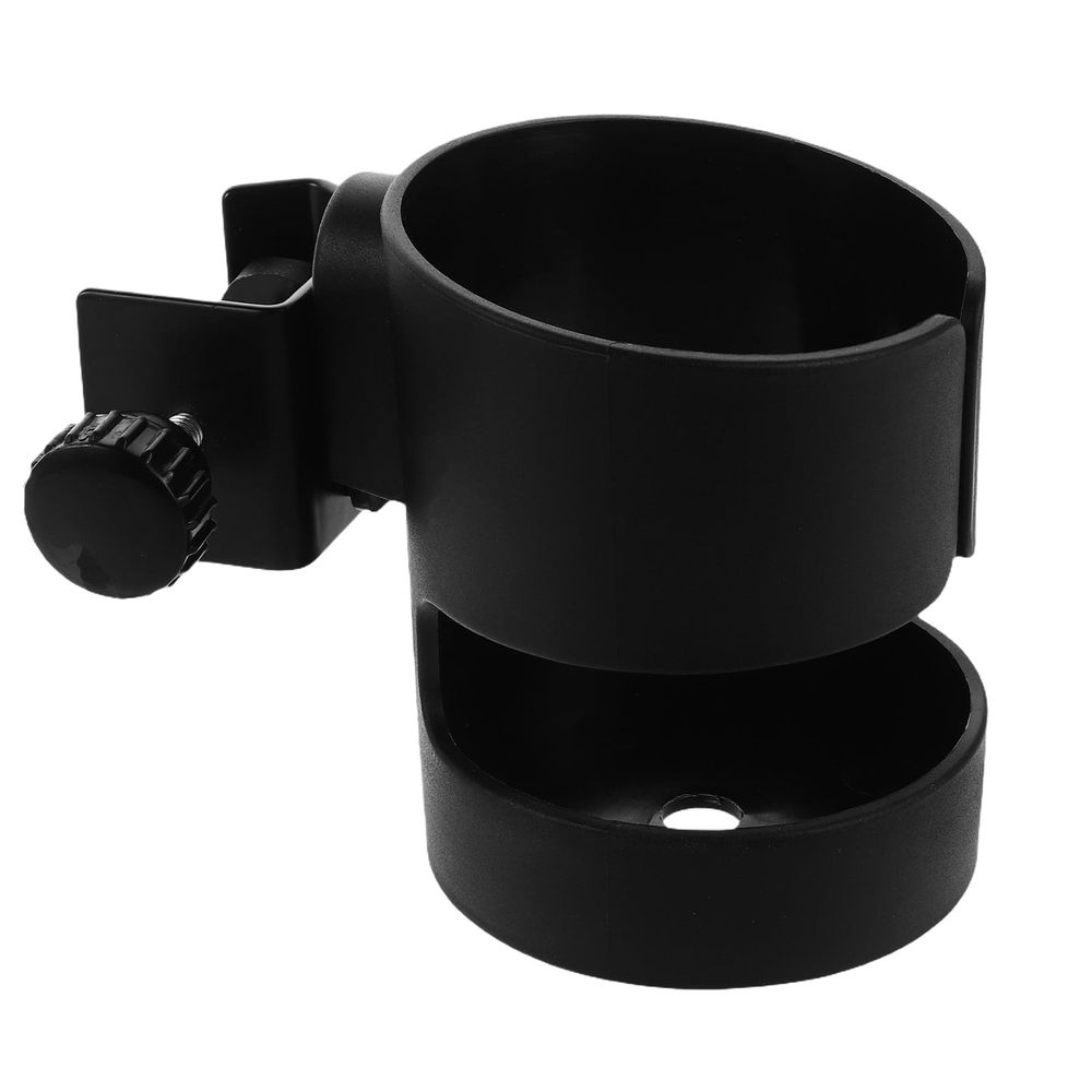 Multifunctional Black Clamp- Cup Holder for Music Stand and Microphone Stand Accessories