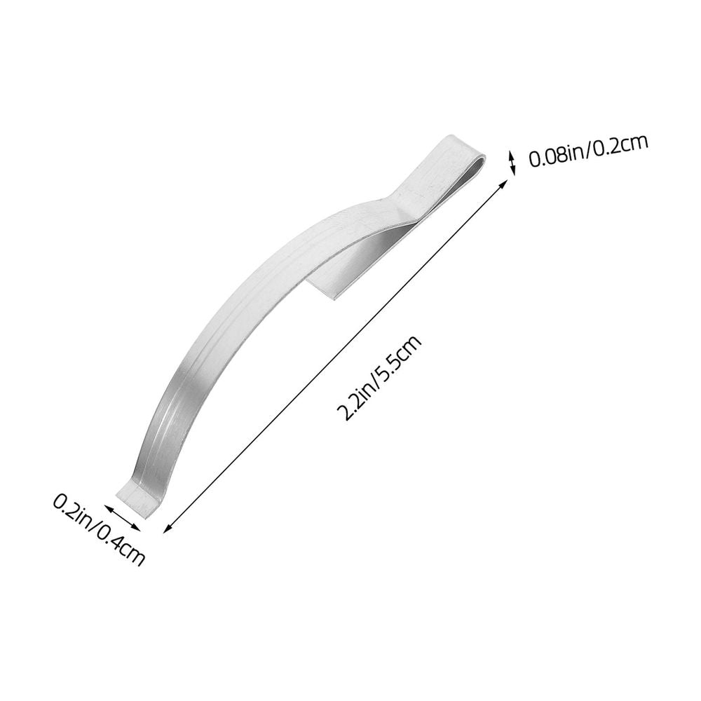Window Screen Spring Clips Secure Hold 30pcs Silver Stainless Steel