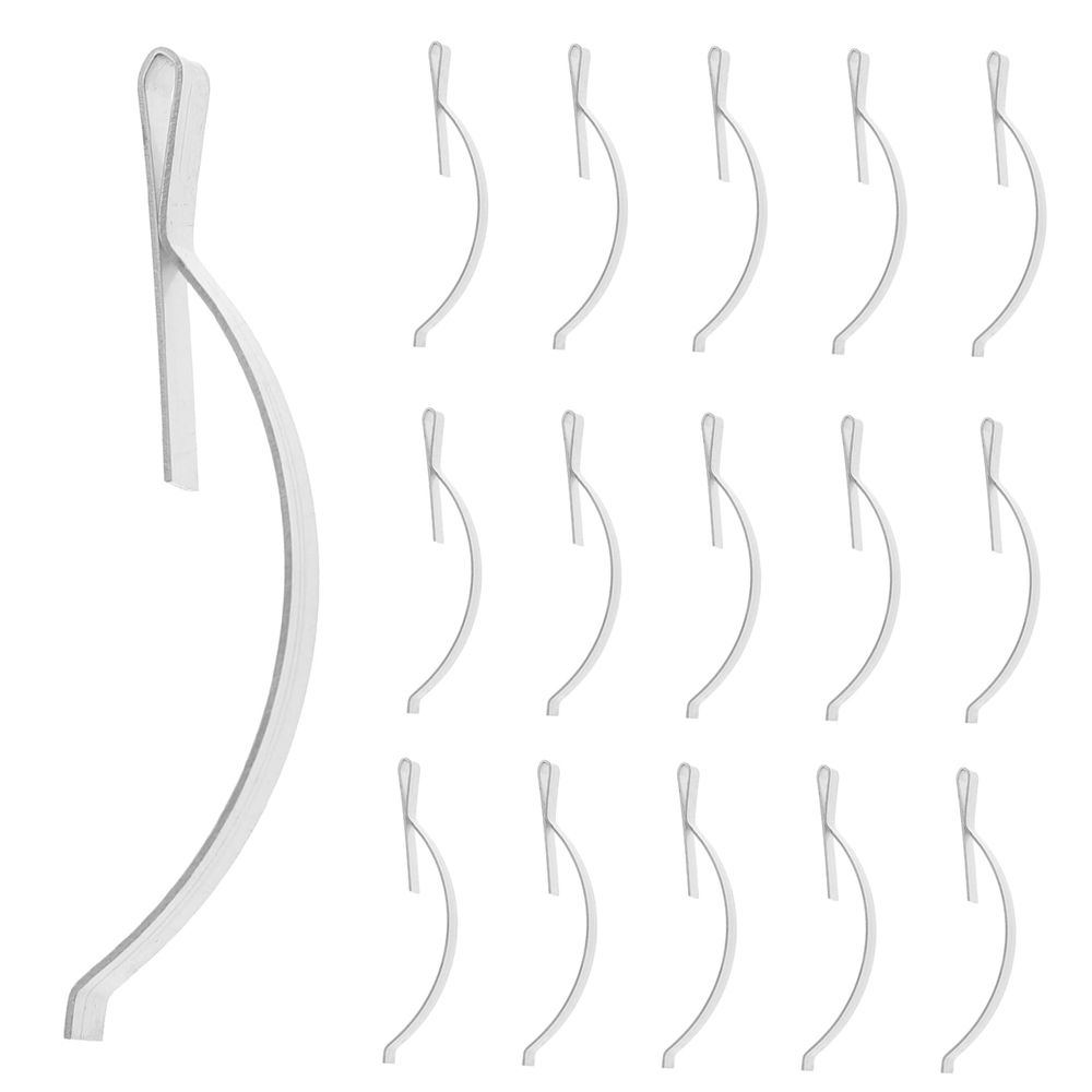 Window Screen Spring Clips Secure Hold 30pcs Silver Stainless Steel