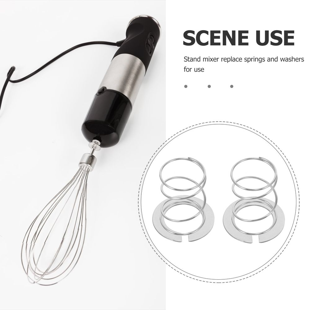 Silver Stainless Steel Mixer Springs Washers Replacement