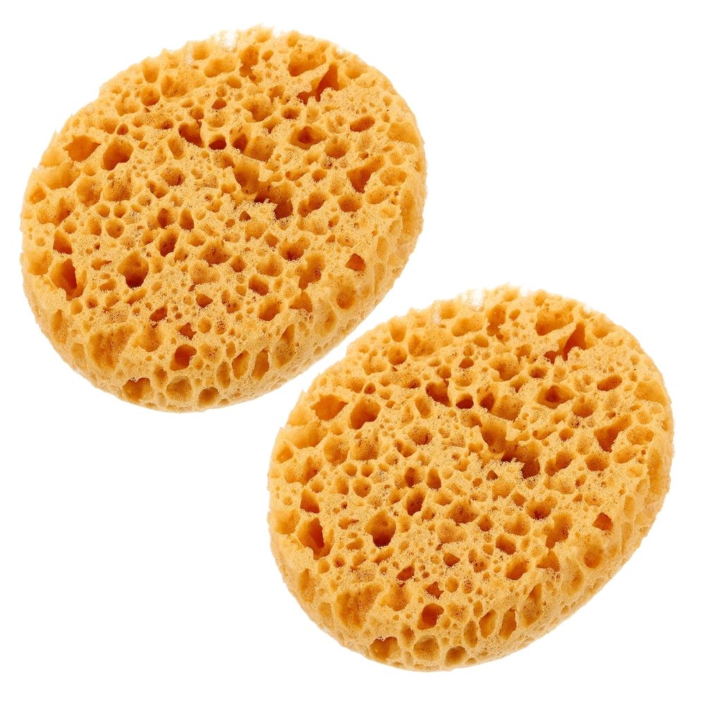 Drywall Texture Sponge Yellow for Wall Repair and Painting 6Pcs