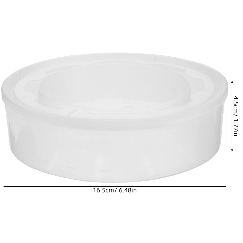 2-Pack Transparent Diaper Pail Refill Cartridge Shells Reusable for Secure and Stable Bag Holders