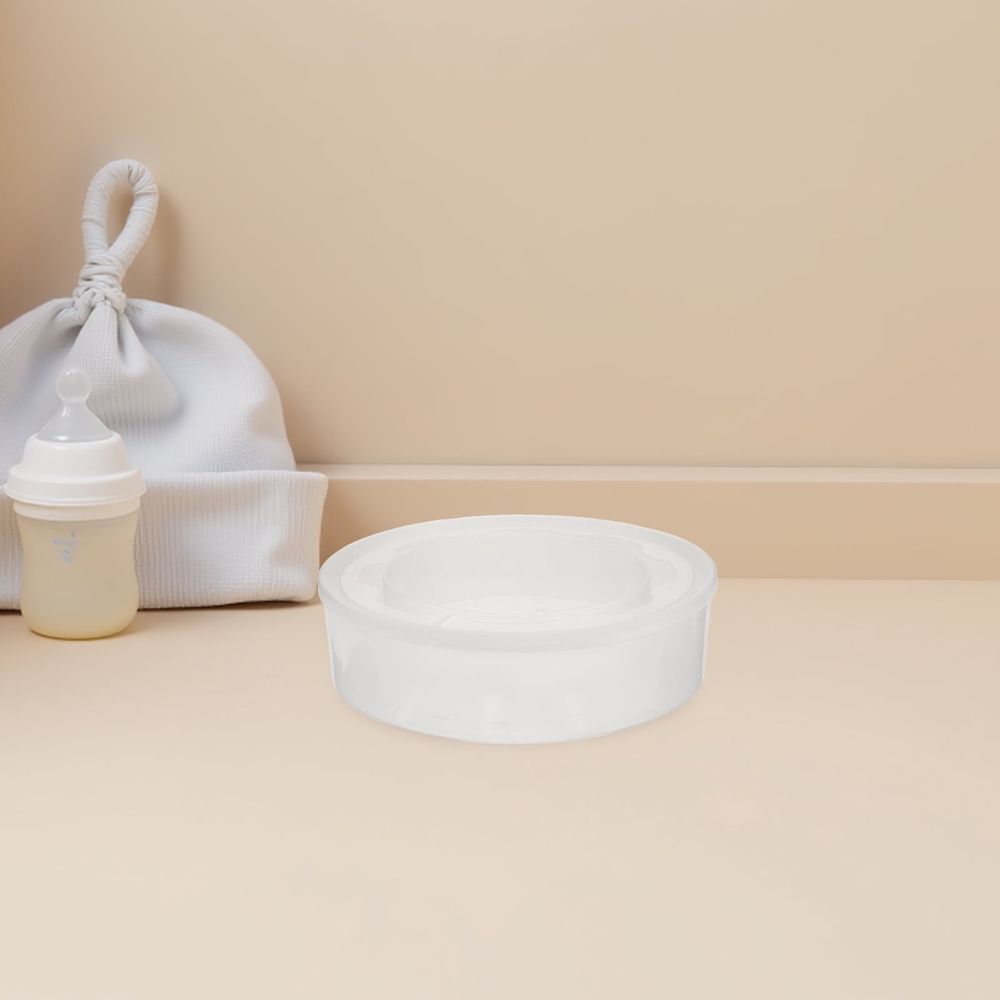 2-Pack Transparent Diaper Pail Refill Cartridge Shells Reusable for Secure and Stable Bag Holders