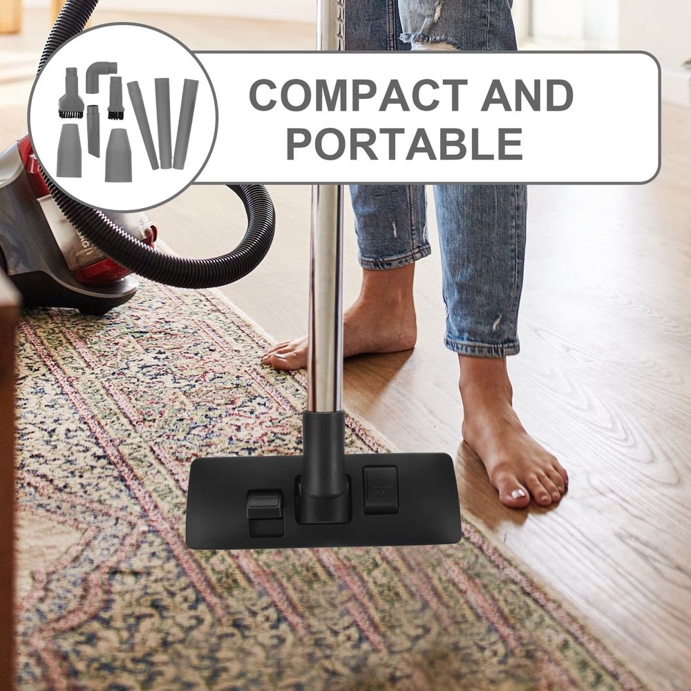 Replacement Plastic Vacuum Brush Attachment Set Compatible with Various Vacuum Cleaner Models