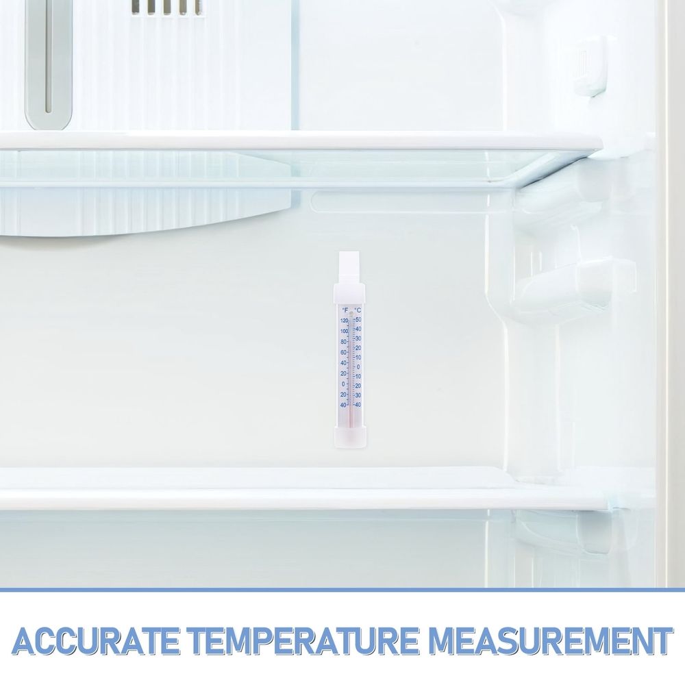 2Pcs Refrigerator Thermometer for Fridge Freezer Accurate Digital Temperature Gauge