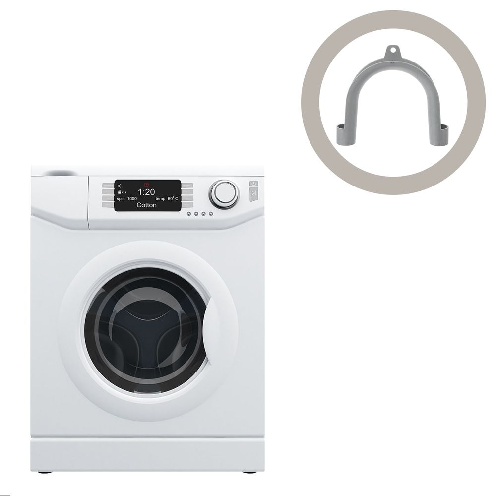 Hose Hook Dishwasher Drain Hose Adapter U Shape Flexible Washing Machine Hose Clip