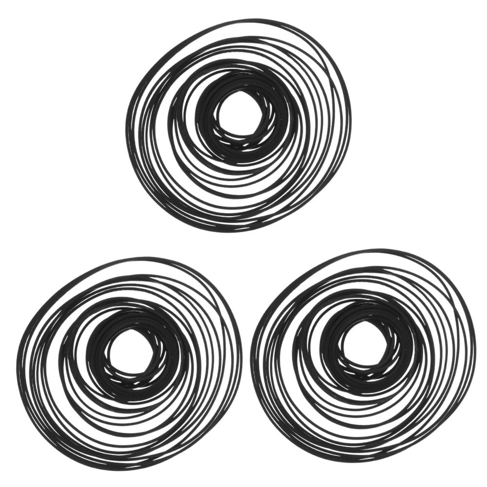 Rubber Cassette Belts for Recorder Replacement 270Pcs