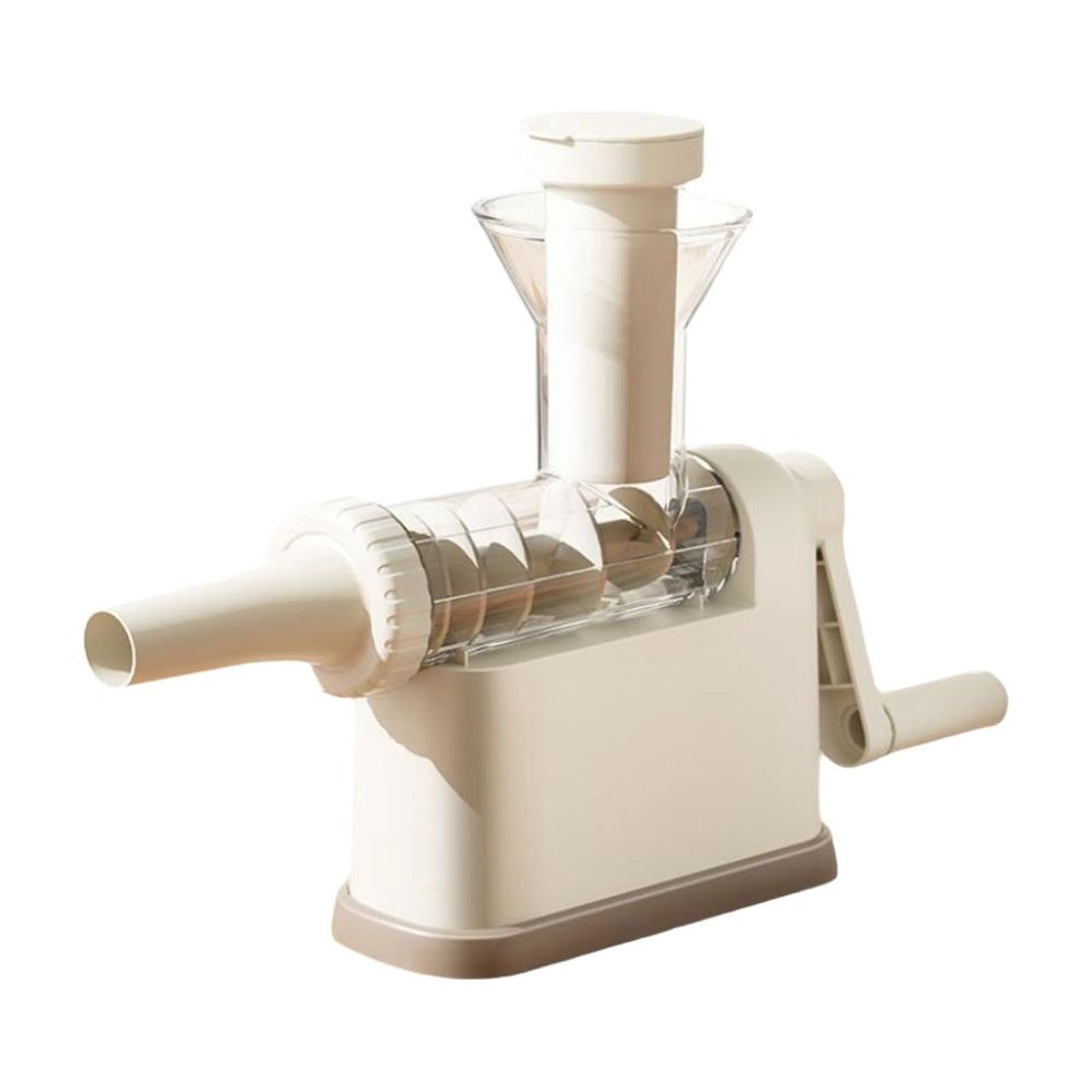 Hand Crank Sausage Stuffer, Rotating Meat Filler Tool for Homemade Sausage Making with 3 Tubes and Tamper