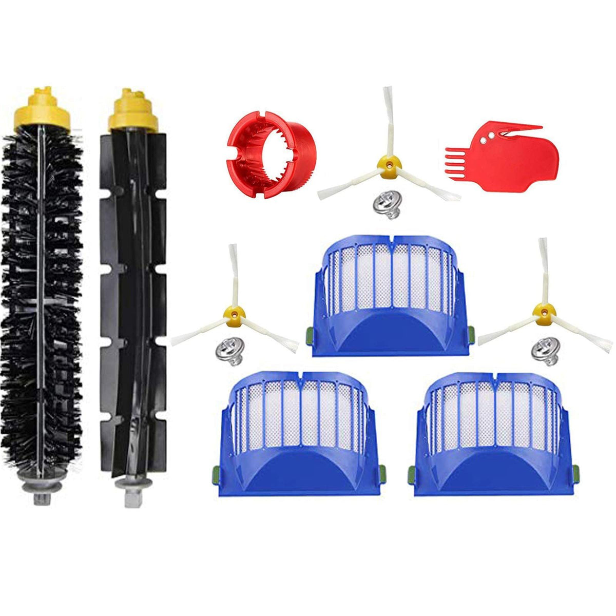 9PCS，DLD Accessory for = 600 610 620 650 Series Vacuum Cleaner Replacement Part Kit - Includes 3 Pack Filter